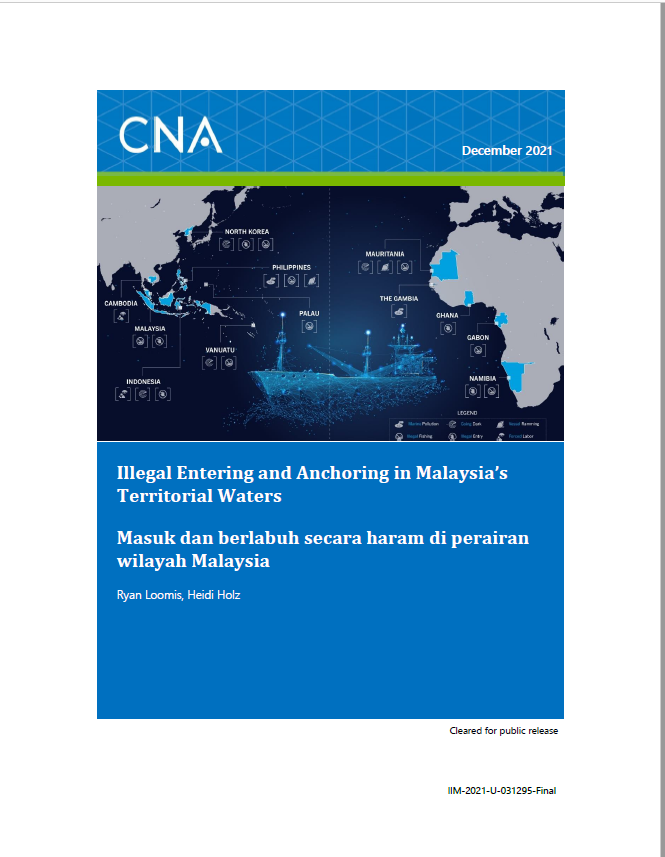 Illegal Entering and Anchoring in Malaysias Territorial Waters