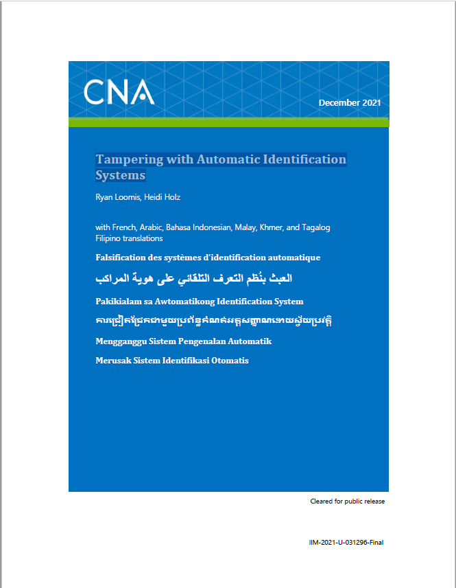 Tampering with Automatic Identification Systems