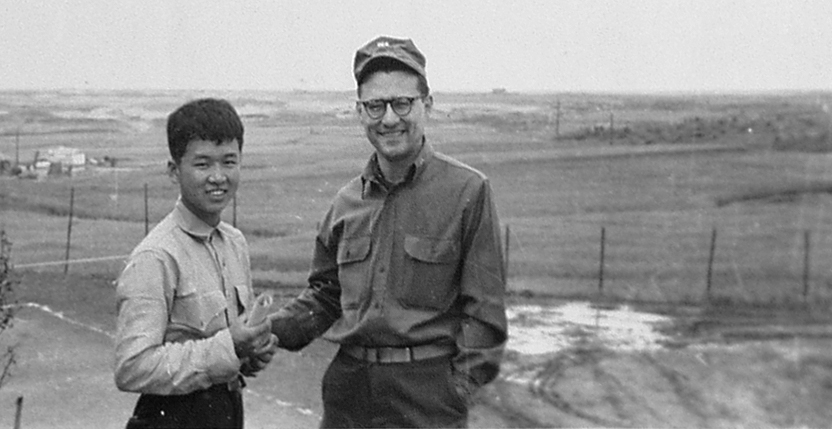 Irving Shaknov in Korea