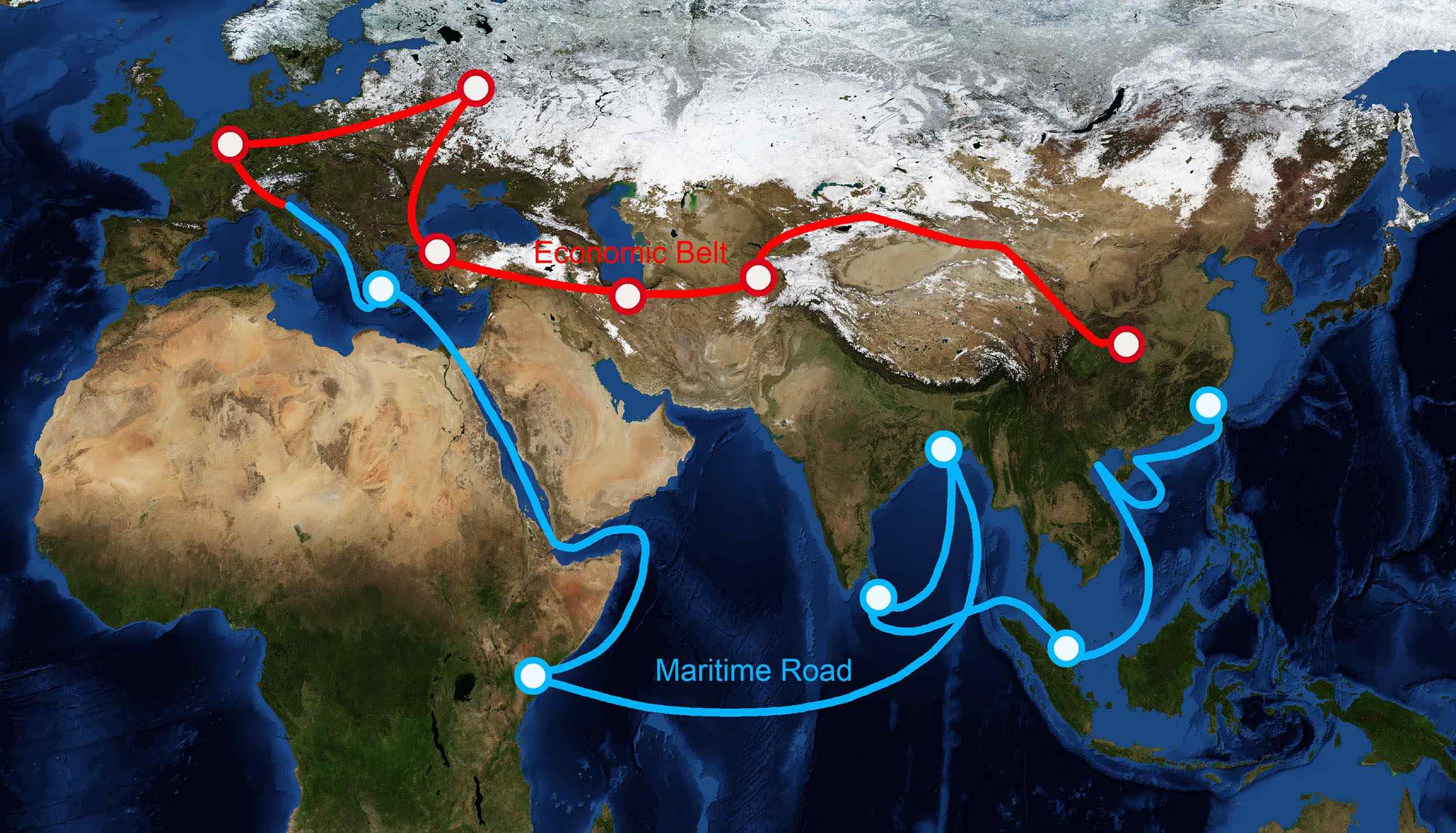 Belt and Road Map