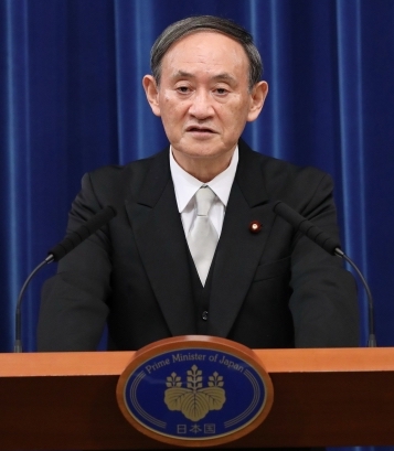 Japanese Prime Minister Yoshihide Suga