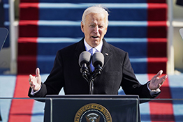 President Biden at his Inaugural