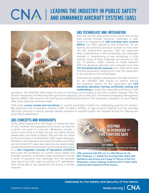 First page of text