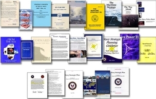 A collage of naval capstone reports