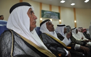 Anbar tribal leaders meet early in 2013 in Fallujah to discuss ways to support the Iraqi security forces.