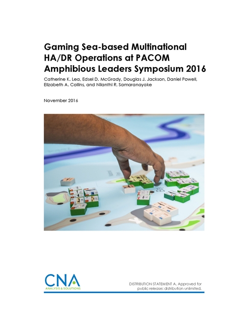 Gaming Sea Based Multinational Operations