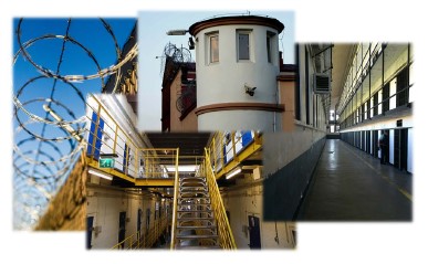 Collage of Correctional Facility images
