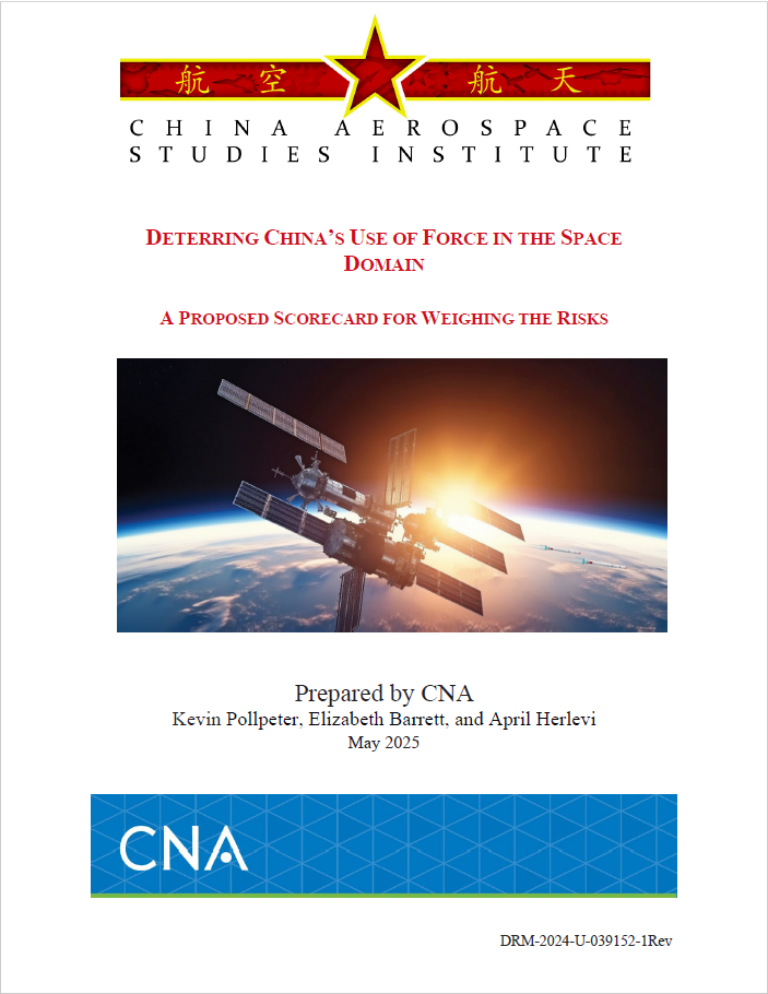 Deterring China's Use of Force in the Space Domain
