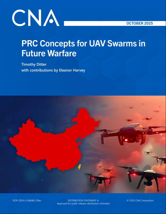 PRC Concepts for UAV Swarms in Future Warfare