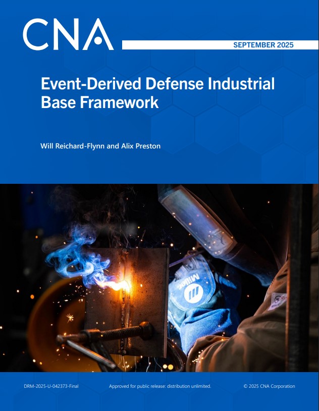 Event Derived Defense Industrial Base Framework