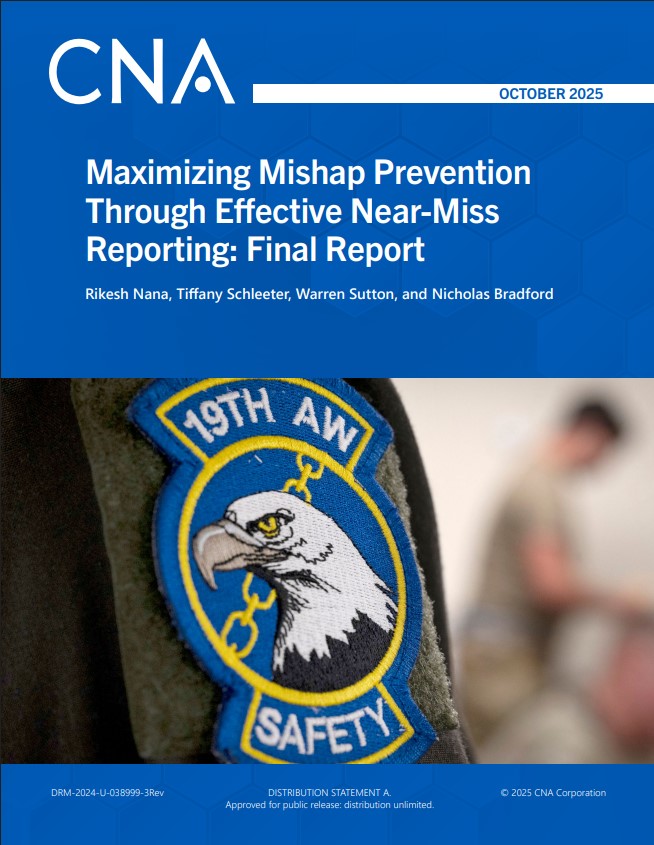 Maximizing Mishap Prevention Through Effective Near Miss Reporting