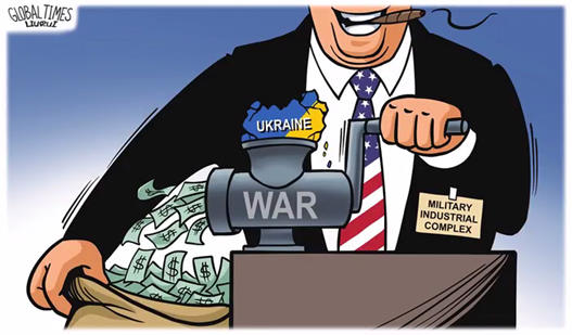 Editorial cartoon from the Global Times